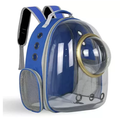 Mochila Astronauta Transparente Visão Passeio Respirável Para Gato