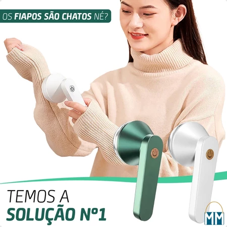 Papa Bolinhas Eletrico Tira Pelos de Roupas Removedor Aparador Sem Fio Recarregável