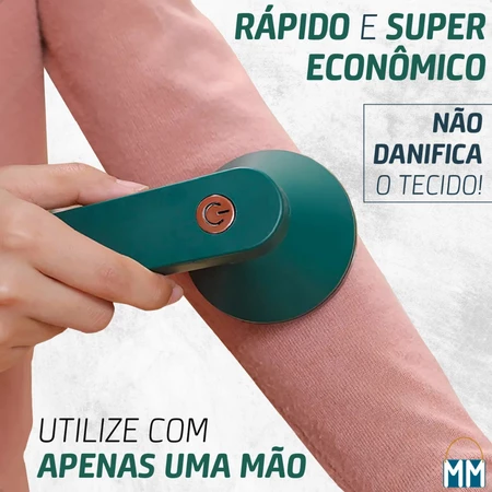 Papa Bolinhas Eletrico Tira Pelos de Roupas Removedor Aparador Sem Fio Recarregável